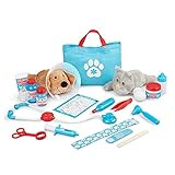 Melissa & Doug Examine and Treat Pet Vet Play Set (24 pcs) | Amazon (US)