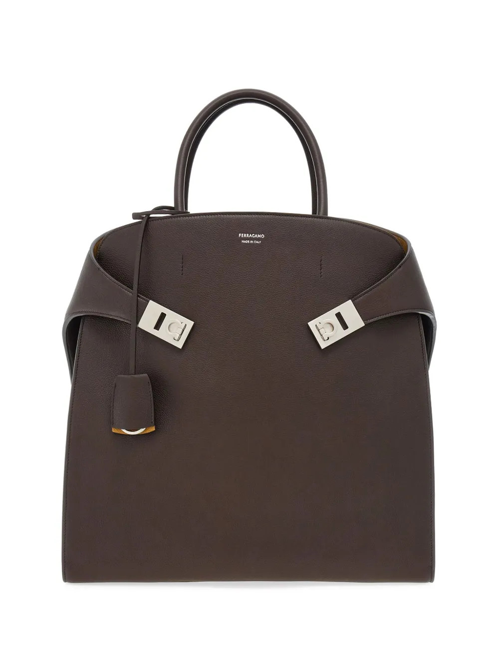 Ferragamo Hug Tote Bag | Brown | FARFETCH | Farfetch Global