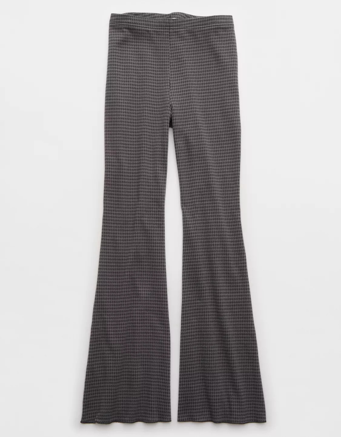 Aerie High Waisted Jacquard Super Flare Legging | Aerie