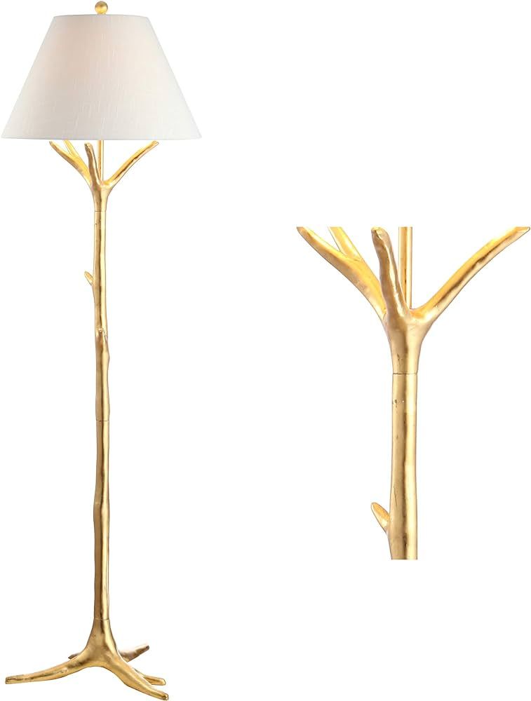 JONATHAN Y JYL3070A Arbor 63.5" Faux Bois Resin LED Floor Lamp, Contemporary, Modern, Elegant, Of... | Amazon (US)