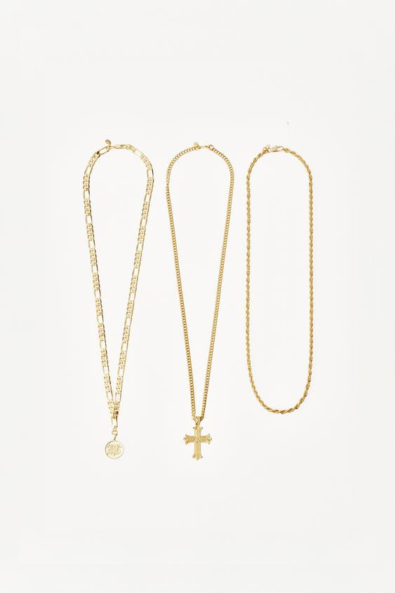3-PACK OF COMBINED NECKLACES WILLY CHAVARRIA X ZARA | Zara US