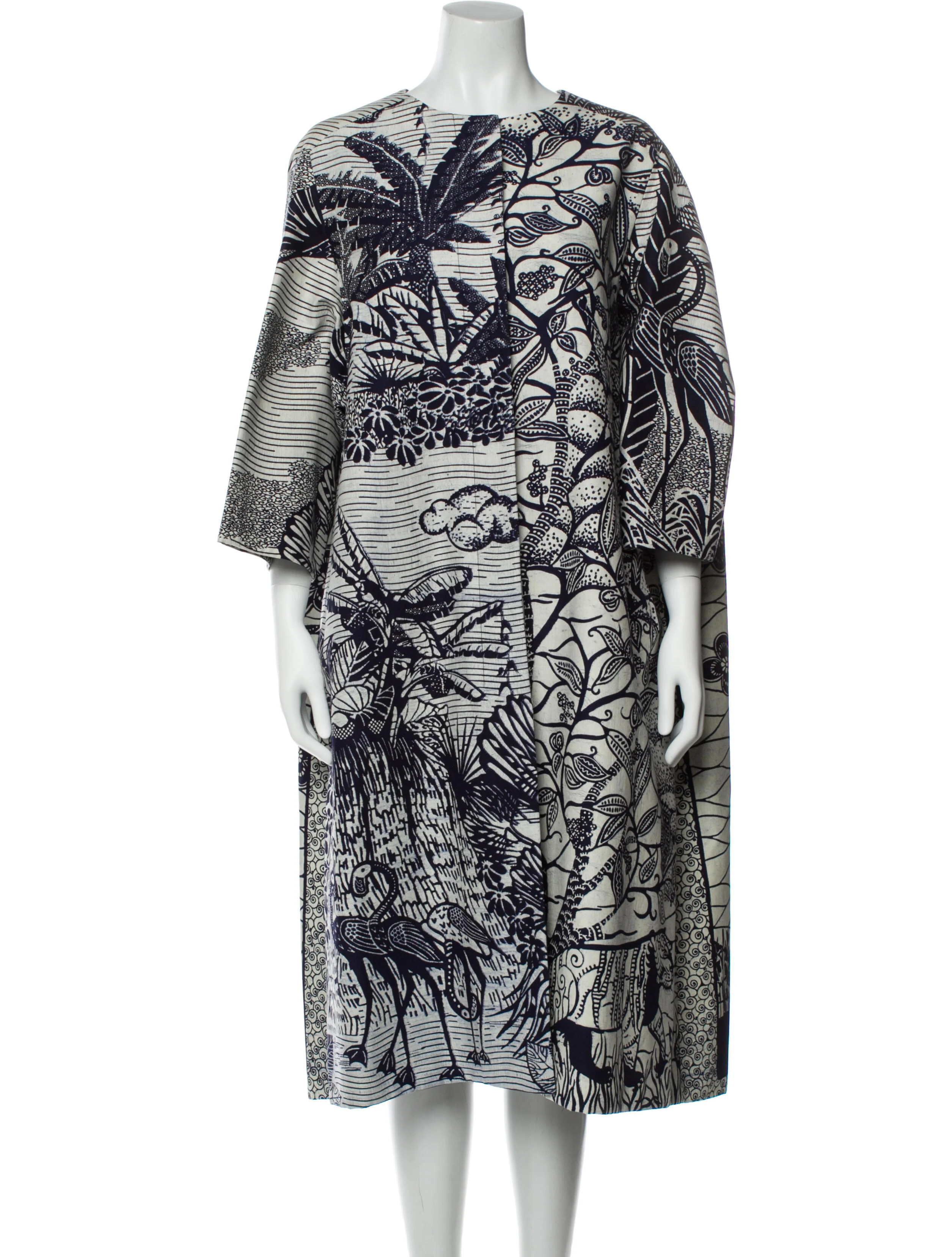 Printed Midi Length Dress | The RealReal