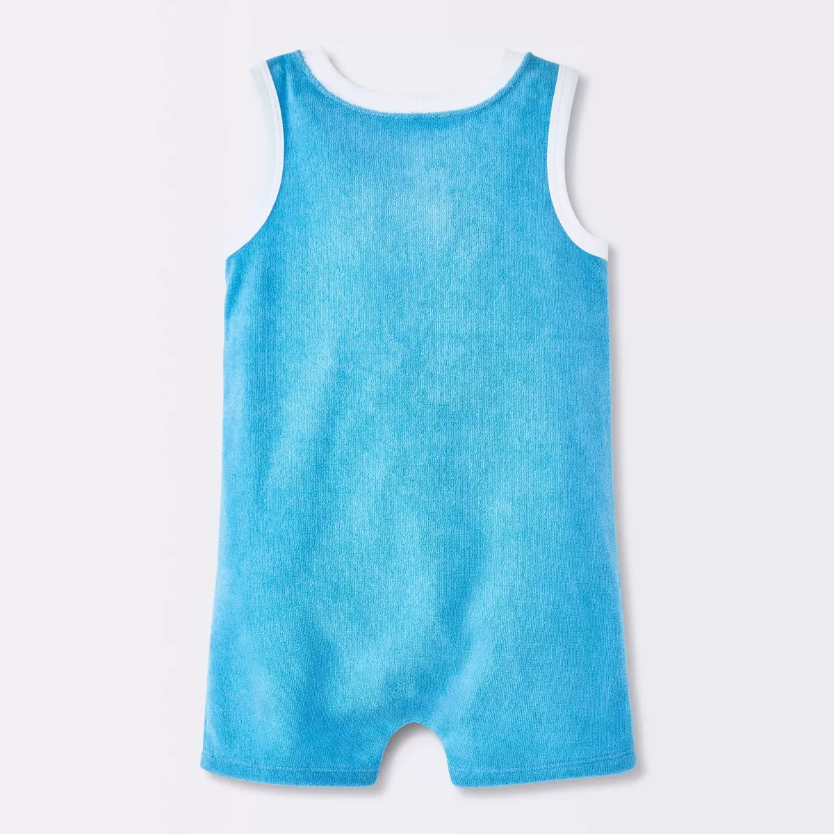 Baby Boys' Oh Buoy Terry Sleeveless Romper - Cloud Island\u2122 Blue 6-9M | Target
