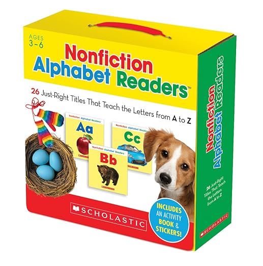 Nonfiction Alphabet Readers Parent Pack: 26 Just-Right Titles That Teach The Letters from A to Z | Amazon (US)