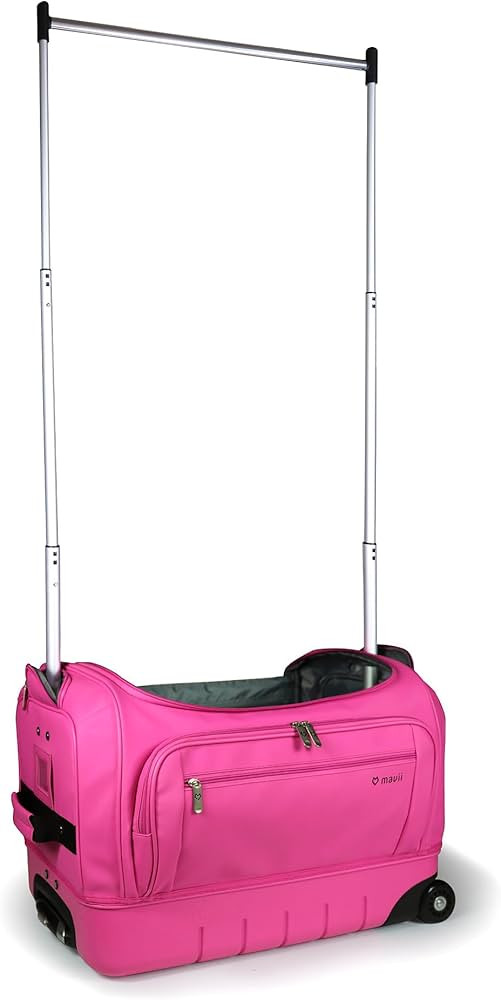 Mavii Dance Bag with Garment Rack, 22 Inch Hardcase Bottom Rolling Duffel for Competitions & Trav... | Amazon (US)