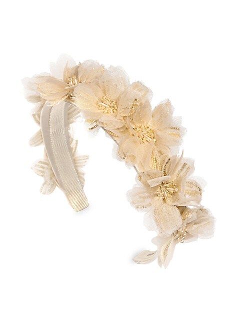 Lilianna Silk Flower Headband | Saks Fifth Avenue