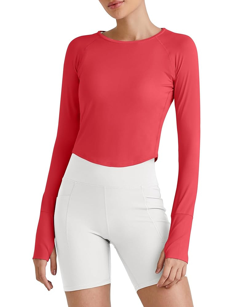 G4Free UPF 50+ Rash Guard for Women Long Sleeve Workout Tops Lightweight Sun Shirts UV Protection... | Amazon (US)