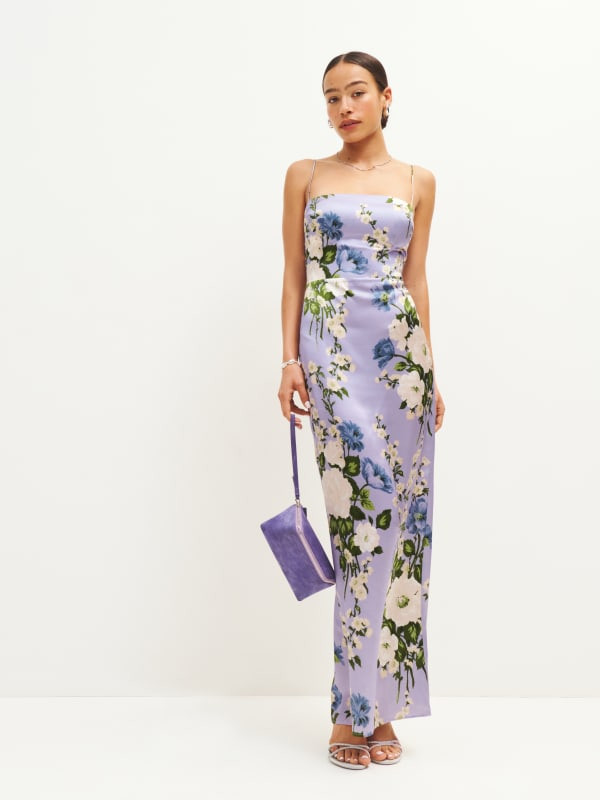 Frankie Silk Dress | Reformation (Global)