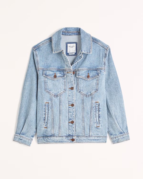 Denim Trucker Jacket | Abercrombie & Fitch (US)