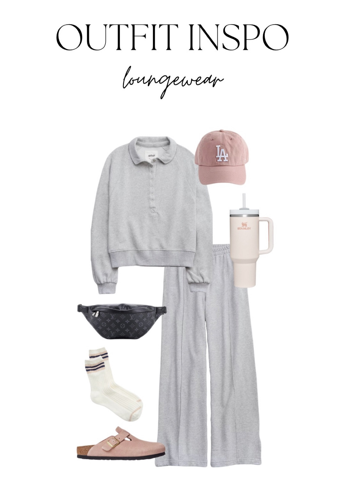Love this loungewear look! The hot, Birks, and socks are 25% with code LTK25! And the sweater top and pants are both 25% off with code AERIELTK25!!

#LTKsalealert #LTKSeasonal
