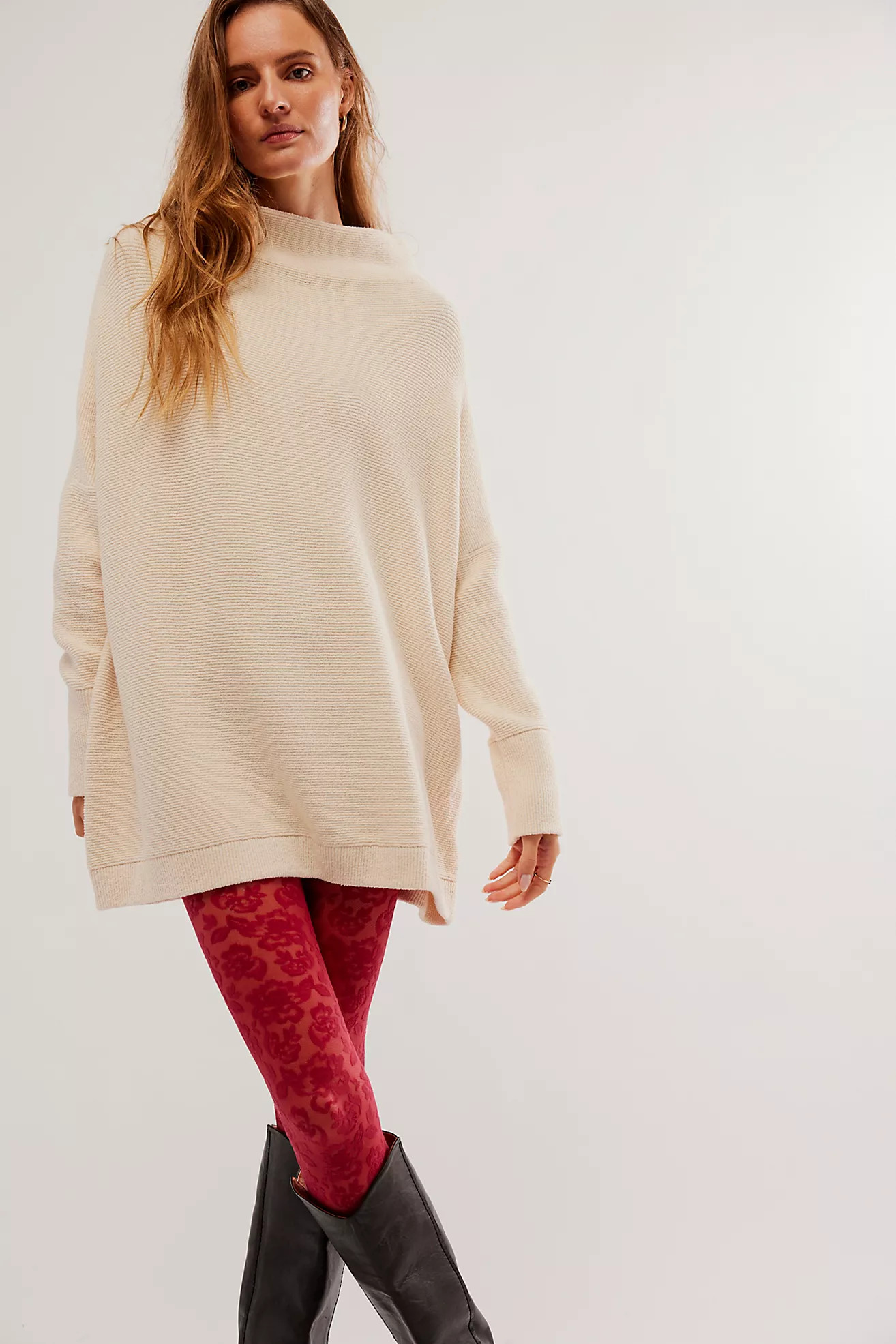 Floral Lace Vine Tights | Free People (UK)