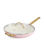 12in Reserve Healthy Nonstick Fry Pan With Lid | TJ Maxx