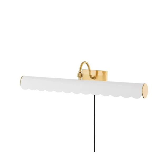 Fifi Plug-In Picture Light - White | Cailini Coastal
