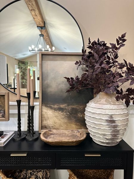 Moody Art Print. Follow @farmtotablecreations on Instagram for more inspiration.

Absolutely love this gorgeous abstract  art print paired up with this beautiful vase from Pottery Barn. Such a beautiful combo  Be sure to use my code FARMTOTABLE for 15% off. 

For Reference: 16x28 Briarsmoke Stainnless Steel

console table | console table styling | faux stems | entryway space | home decor finds | neutral decor | entryway decor | cozy home | affordable decor |  | home decor | home inspiration | spring stems | spring console | spring vignette | spring decor | spring decorations | console styling | entryway rug | cozy moody home | moody decor | neutral home

#LTKHome #LTKFindsUnder50 #LTKSaleAlert