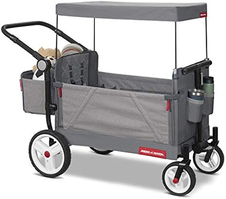 Radio Flyer Odyssey Stroller Wagon, Grey (3971Z) | Amazon (US)