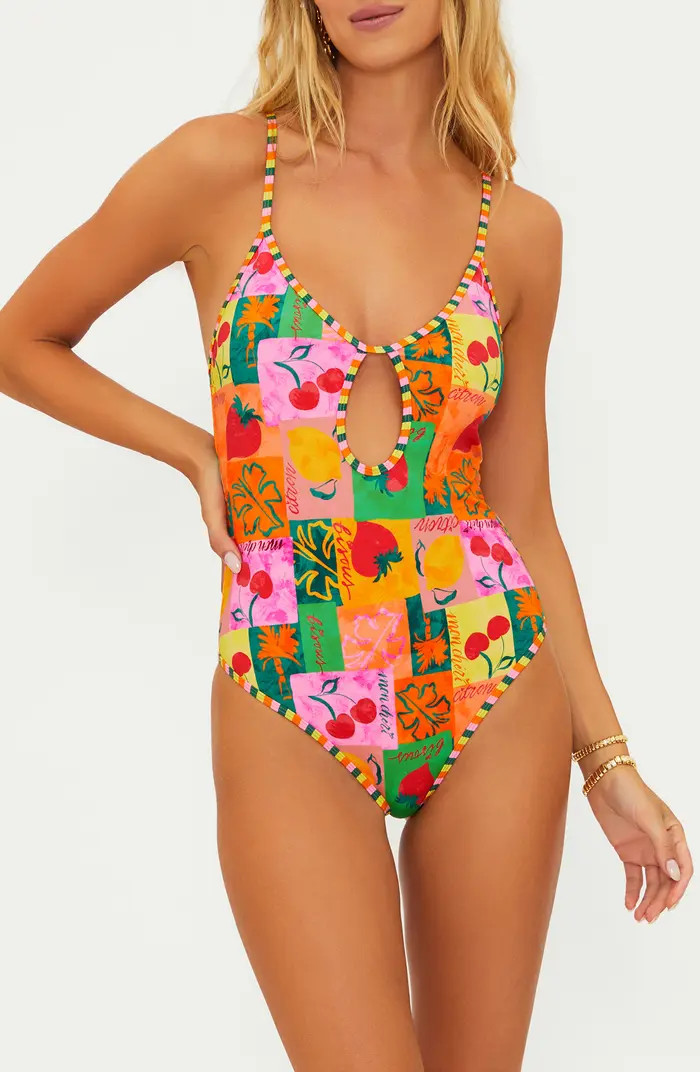 Beach Riot Priscilla Cutout One-Piece Swimsuit | Nordstrom | Nordstrom