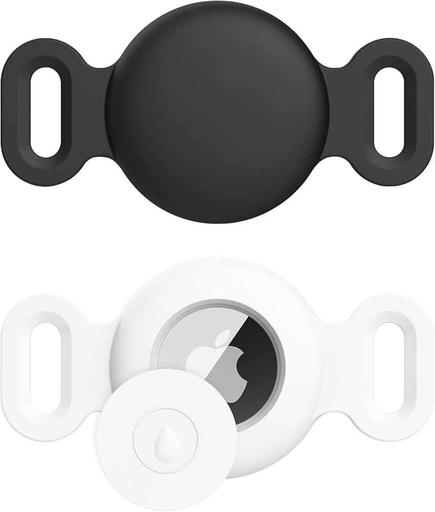 Airtag Dog Collar Holder for Apple Airtag Dog Tracker, 2 Pack GPS Tracking Accessories Anti-Lost ... | Amazon (US)