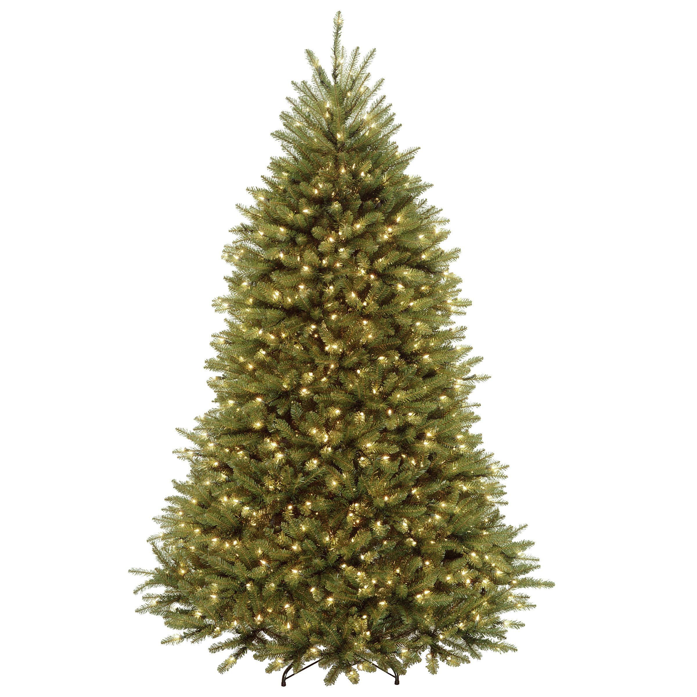 National Tree Company 7.5 ft Pre-Lit Dunhill Fir Artificial Christmas Tree, 700 LED Lights, 2,514... | Amazon (US)