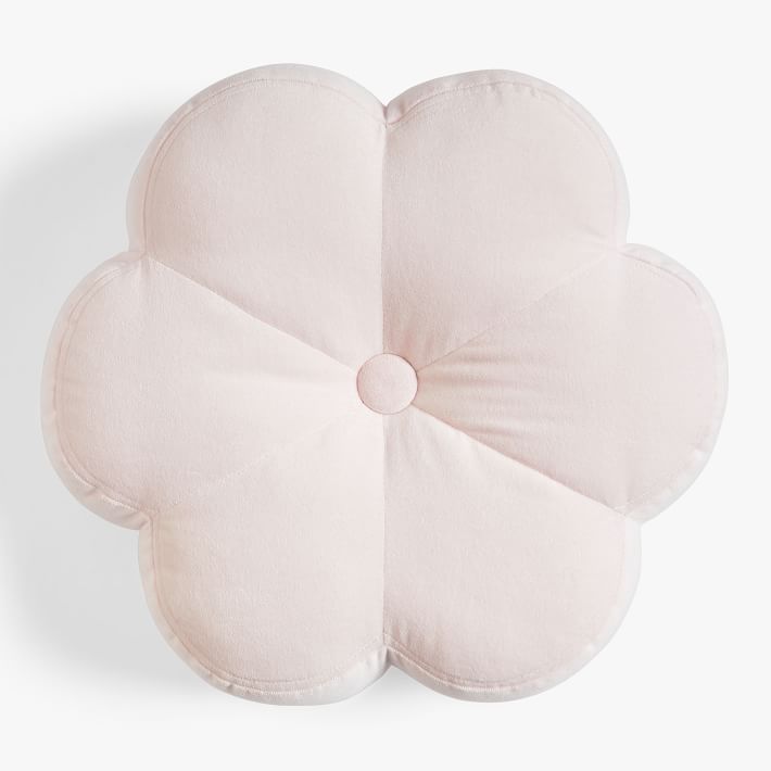 Flower Velvet Pillow | Pottery Barn Teen