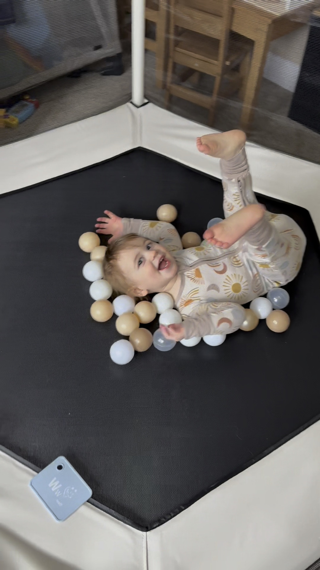Aesthetically pleasing trampoline that Vinny is loving! 

#LTKHome #LTKFamily #LTKKids