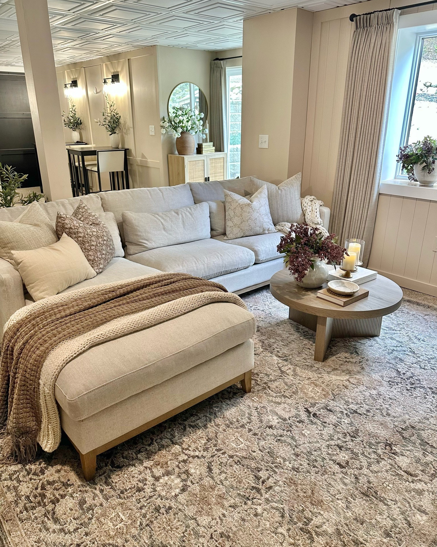 Want That Cozy Pulled Together Look? Start Here…
Our family room is where so much everyday life happens… relaxing, gathering, and all the little moments in between. Our new rug adds the perfect warmth, texture, and softness to make this space feel even more inviting.

Because the best spaces are the ones that make you want to stay awhile. 🤎

Doris Ocean/Natural | 7’9” x 10’

#FamilyRoomDecor #LivingRoomDecor #CozyLivingRoom #CozyHomeDecor #NeutralHomeDecor #ModernOrganicDecor #LivingRoomInspiration #AreaRug #LayeredInteriors #WarmNeutralDecor #OrganicModernHome #LivingRoomStyling #CozyHomeStyle #ChrisLovesJulia #LoloiRugs #DorisRug #NeutralLivingRoom #FamilyRoomInspiration #CollectedHome #FallHomeDecor #sofawithchaise #roundcoffeetable #falldecor