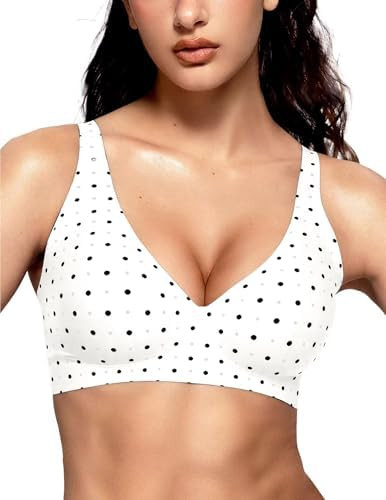Vertvie Wireless Jelly Bras Push Up Plunge Seamless Supportive | Amazon (US)