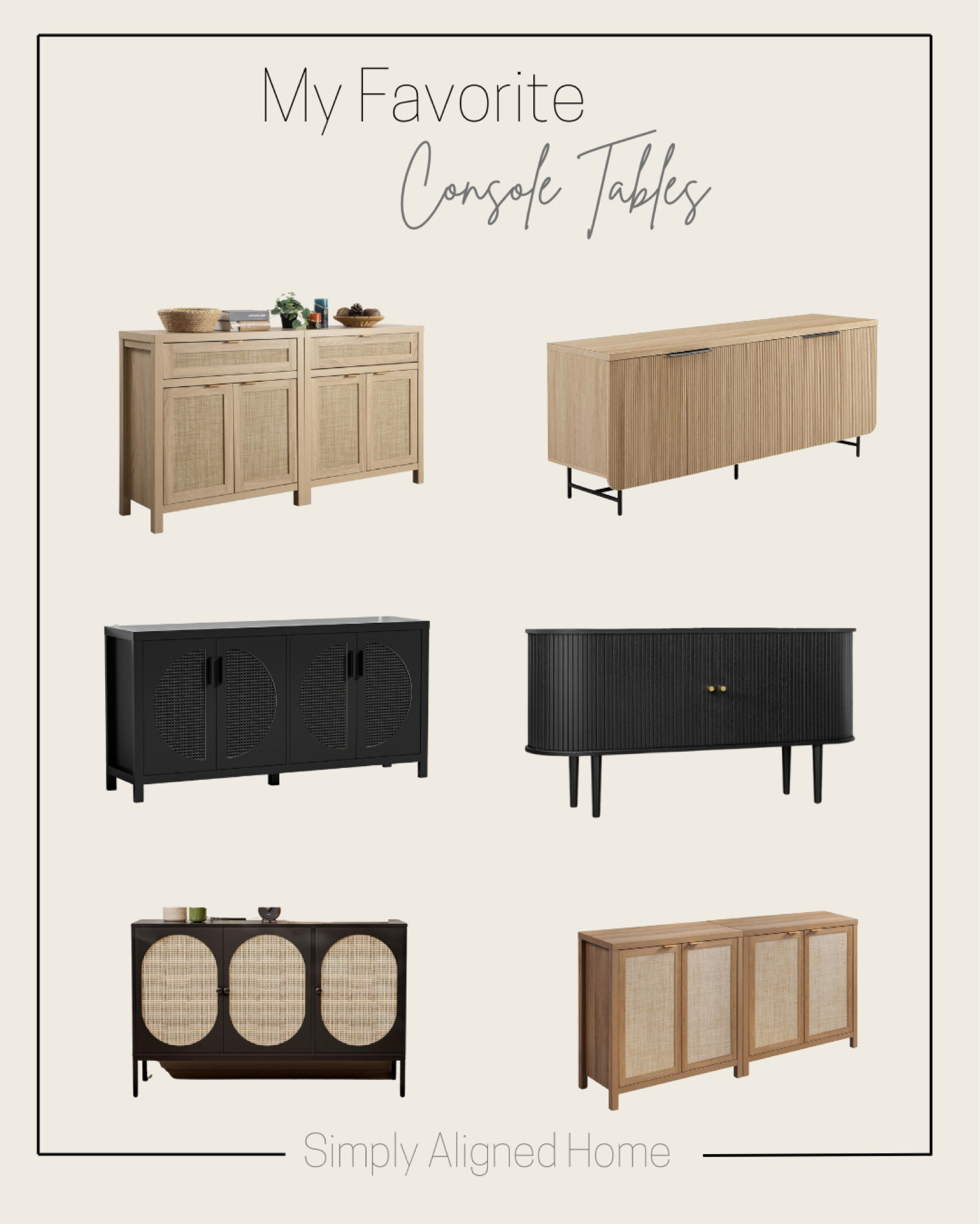 Some of my favorite console tables!

#LTKHome