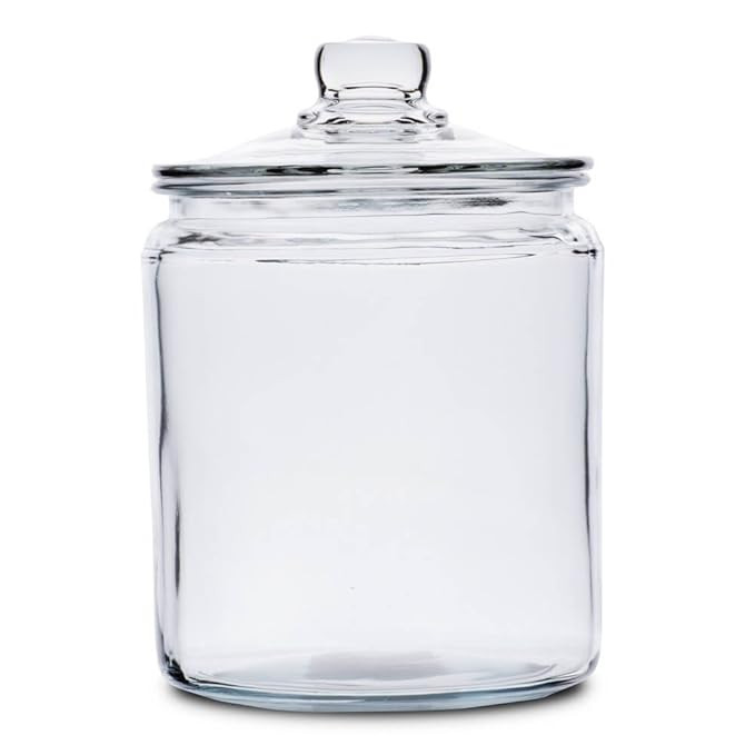 Anchor Hocking 77916 Heritage Hill Canister, Glass, 1/2-Gallon | Amazon (CA)