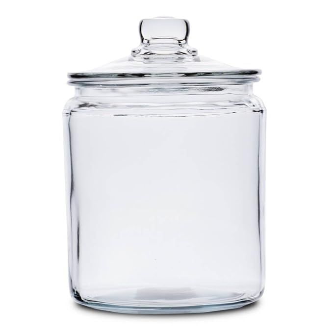Anchor Hocking 77916 Heritage Hill Canister, Glass, 1/2-Gallon | Amazon (CA)
