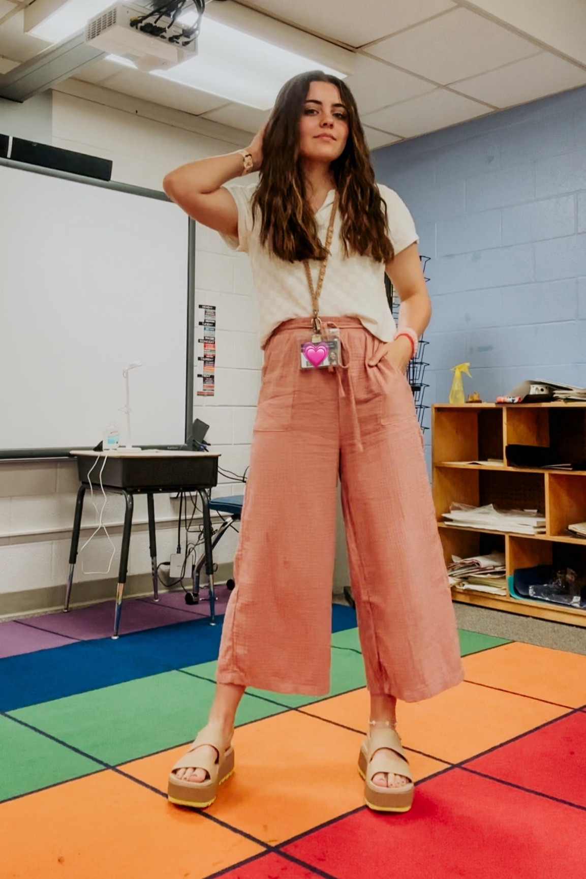 A cute outfit makes for a better Monday🩷
Pants are a Medium 
Shoes are TTS
Shirt was a TJ Maxx find

#LTKfindsunder100 #LTKworkwear #LTKfindsunder50