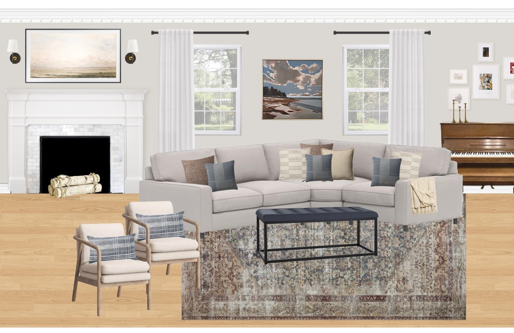 Living Room Decor Update ✨
#arearug #throwpillows #throwblanket #homedecor 

#LTKHome