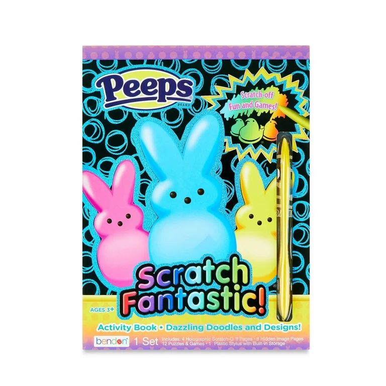 PEEPS® Scratch Fantastic Activity Book, 24 Pages, Party Favor | Walmart (US)