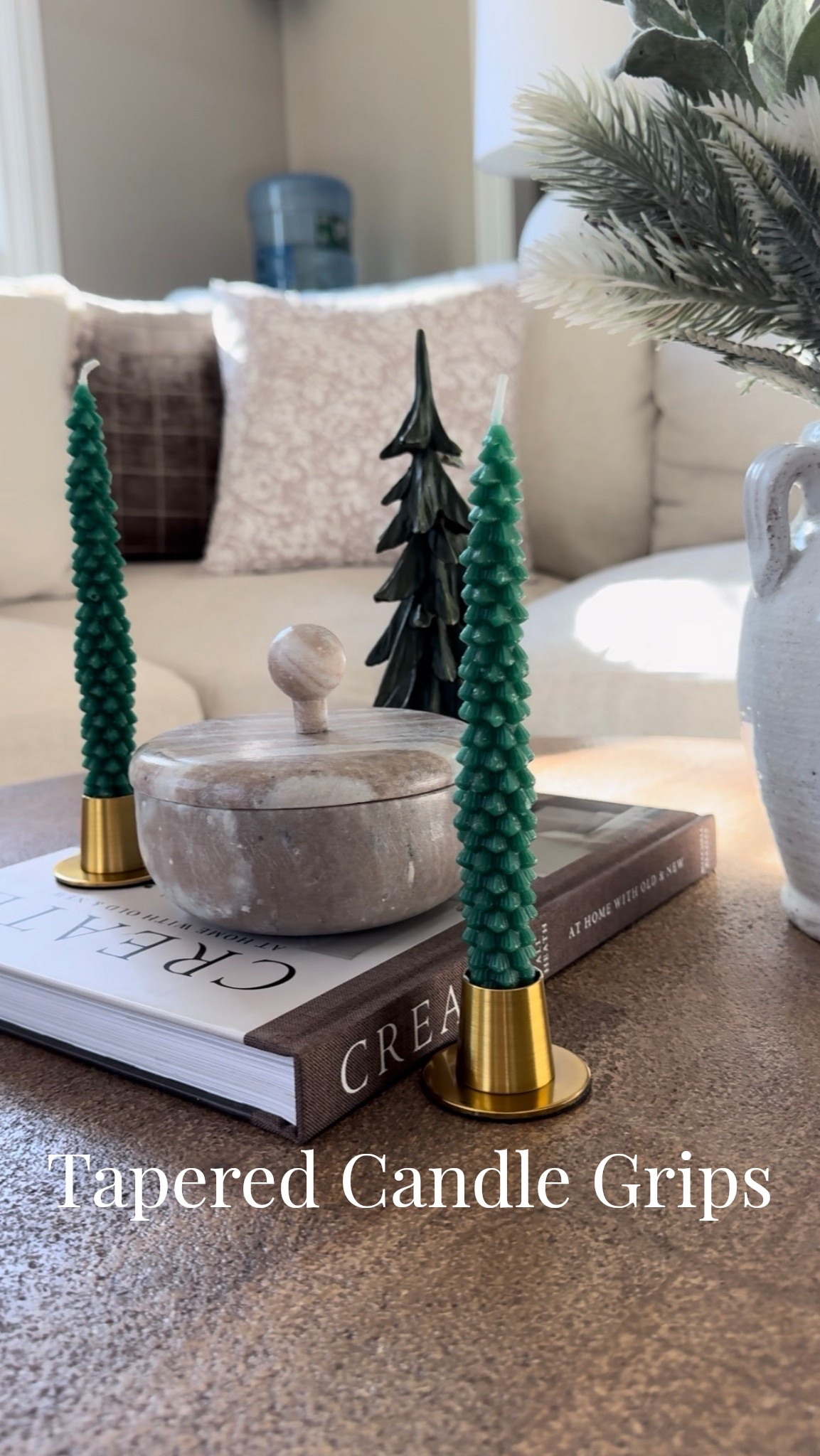 These tapered candle grips will keep your leaning candles holding upright every time! 

#LTKHome #LTKFindsUnder50 #LTKSeasonal