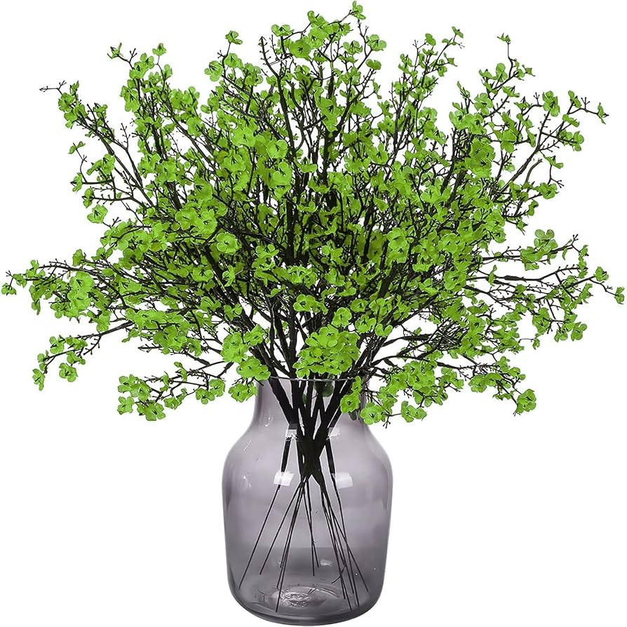 Babys Breath Fabric Cloth Artificial Flowers 6 Bundle Spring Fake Silk Plants Flowers Decor Weddi... | Amazon (US)