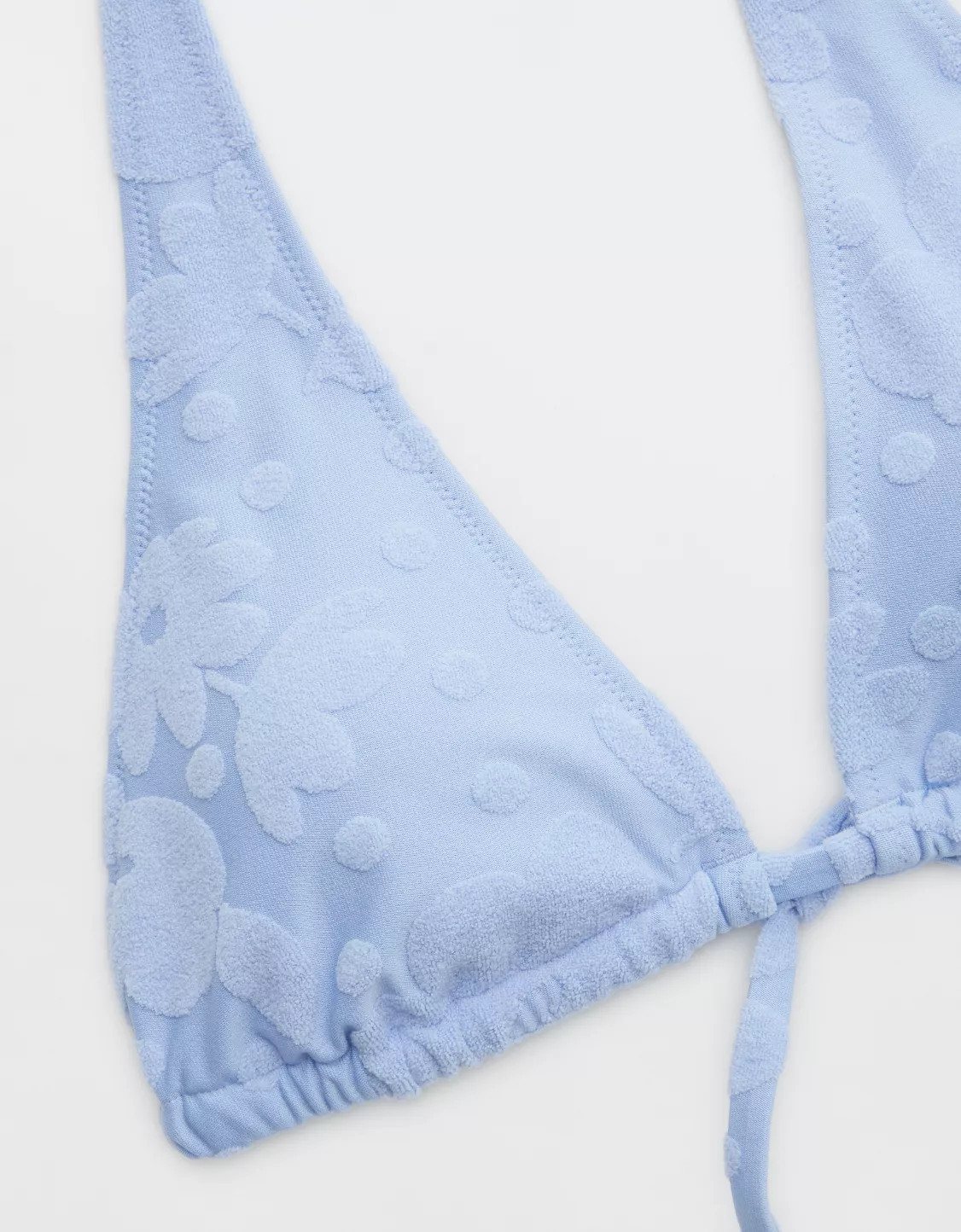Aerie Terry Triangle Bikini Top | Aerie