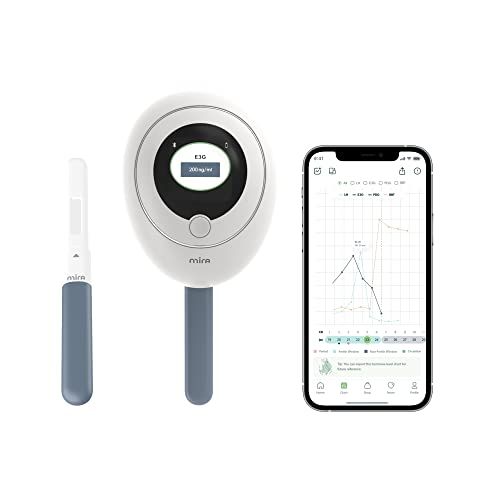 Mira Fertility Plus Tracking Monitor Kit with 10 Estrogen + LH Ovulation Test Wands and Connected Ap | Amazon (US)