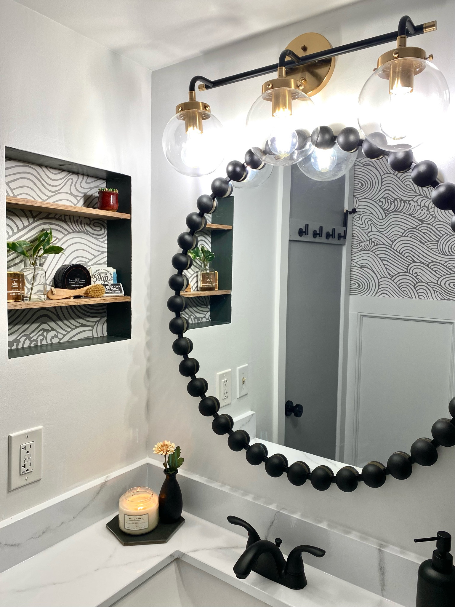 Wayfair beaded mirror or make a DIY dupe!

#LTKhome