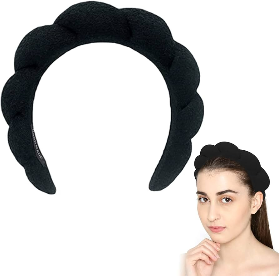 Spa Headband for Women, Makeup Headband, Spa Headband for Washing Face, Skincare Headbands for Fa... | Amazon (US)