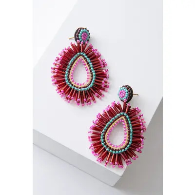 Noonday Collection Carnaval Earrings in Red at Nordstrom | Nordstrom
