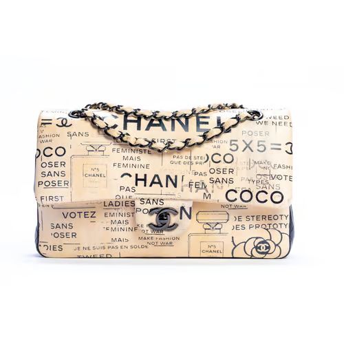 Timeless/Classique leather handbag  - Beige 74 | Vestiaire Collective (Global)