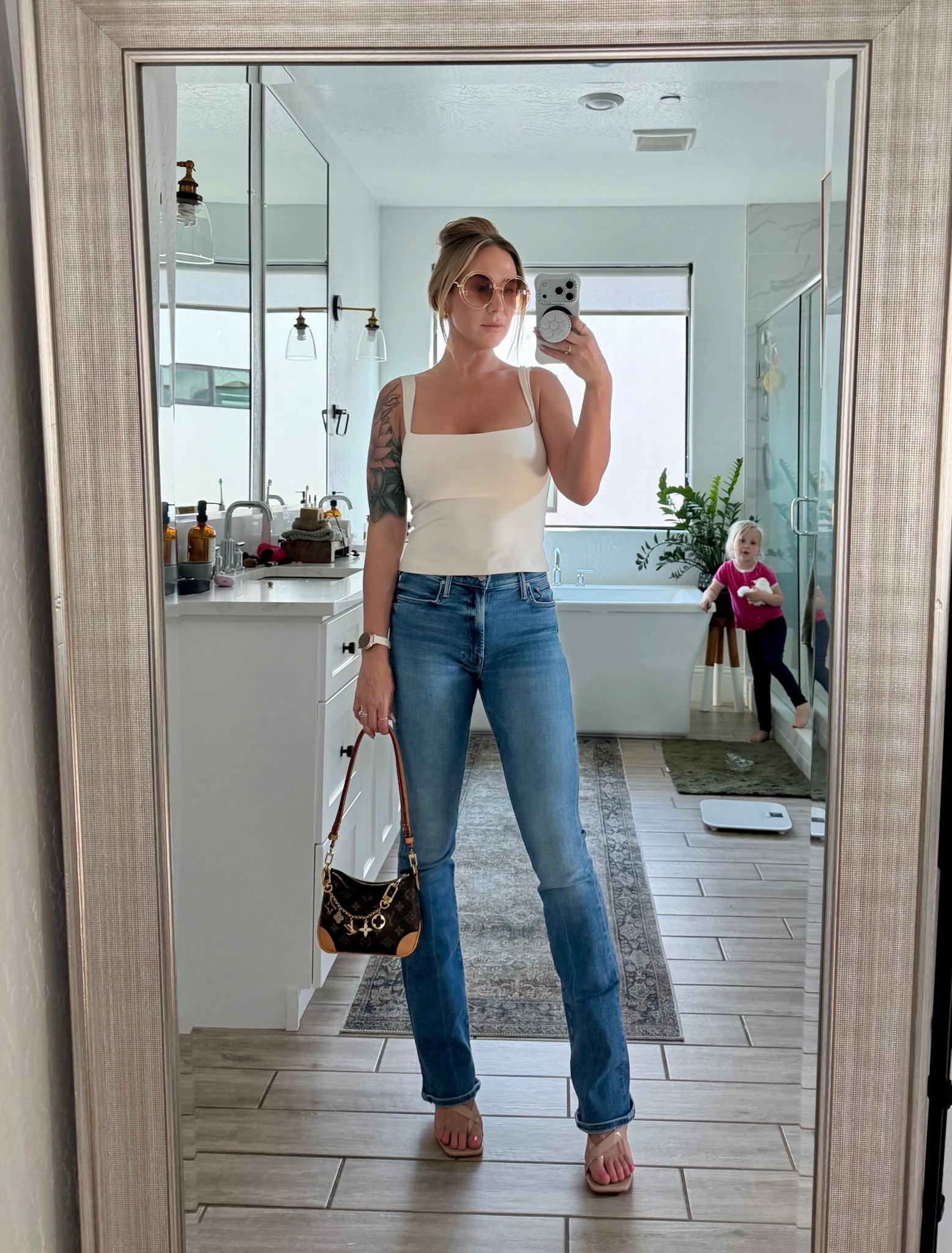 Date night outfit, mother denim, jeans, spring outfitt

#LTKgrwm #LTKPetite #LTKootd