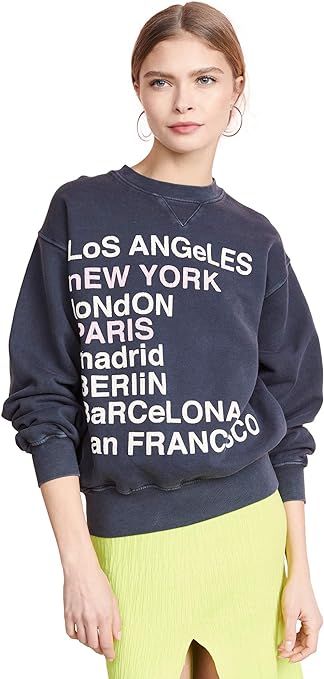 ANINE BING Women's City Love Sweatshirt | Amazon (US)