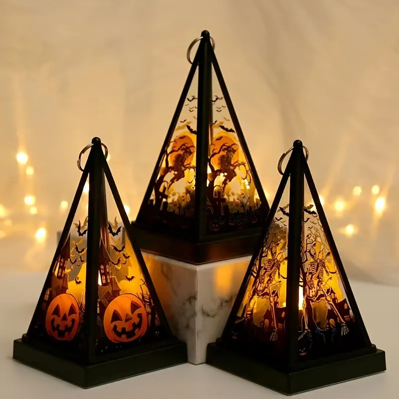 Halloween Decorations Pumpkin Night Light Horror Atmosphere Desktop Decoration Pumpkin Night Ligh... | Temu Affiliate Program