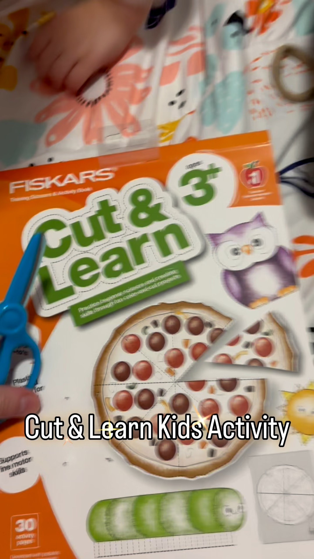 Kids Cut & Learn Activity Book 

#LTKmomlife #LTKKids #LTKdayinmylife