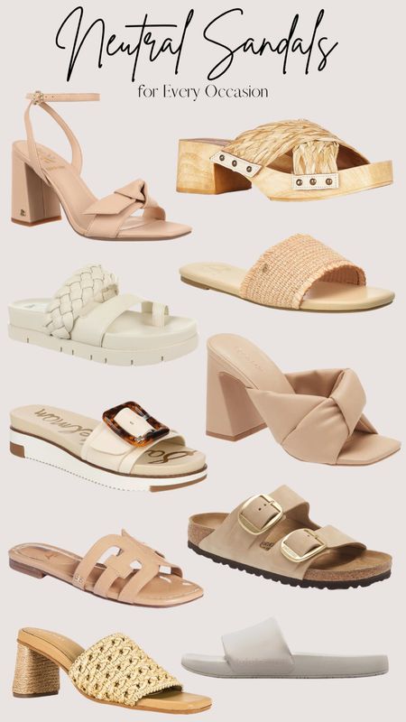 Looking for neutral sandals? We’ve got you covered! Various styles and price ranges to suit all your needs this summer! 

#LTKshoecrush #LTKunder50 #LTKFind