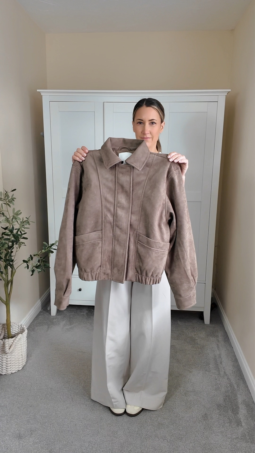 Love this bomber jacket from H&M 🫶🏻 I love mixing neutral tones together to create an outfit that is effortless but intentional 

#LTKpetite #LTKuk #LTKspring