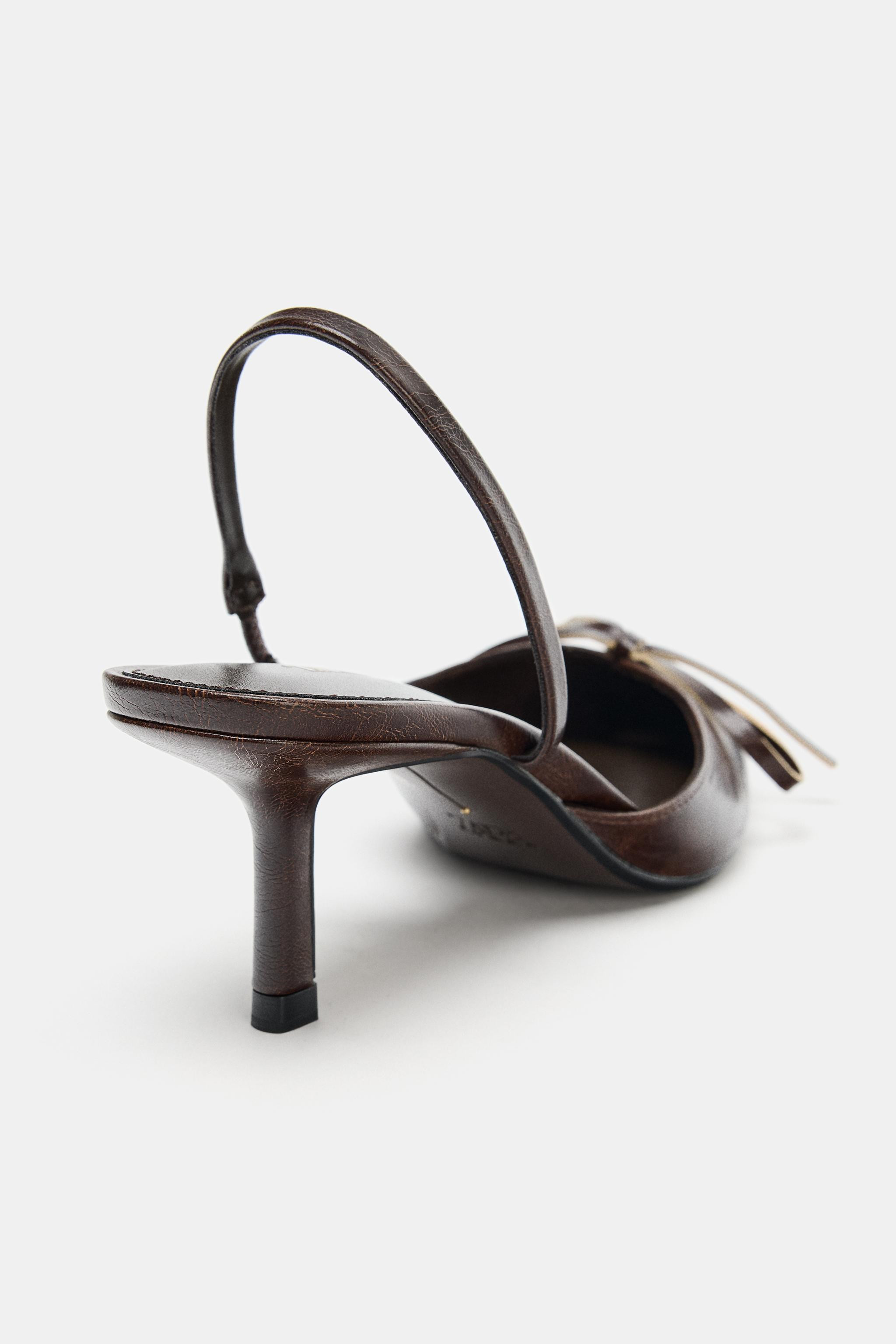 BOW SLINGBACK SHOES | Zara US