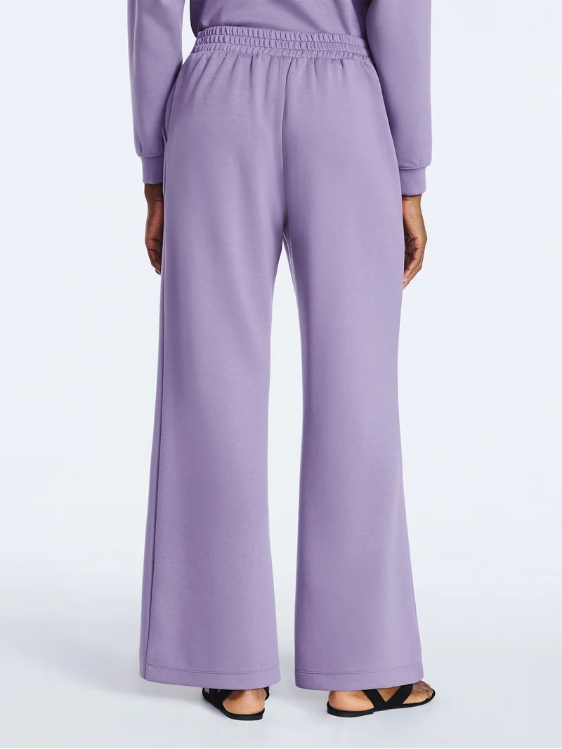 Scoop Women's and Women's Plus New Scubaknit Seamed Sweatpants, Regular and Short Lengths, Sizes ... | Walmart (US)