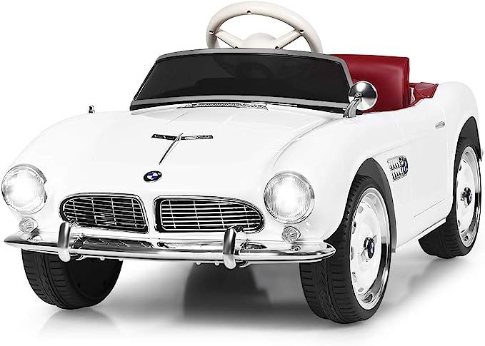 Costzon Ride on Car, 12V Battery Powered Classic Vintage Electric Vehicle w/Parental Remote Contr... | Amazon (US)