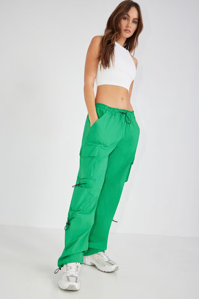 The Chloe Nylon Parachute Pant | Garage Clothing